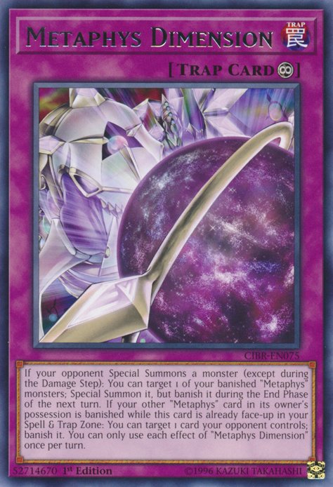 Metaphys Dimension [CIBR-EN075] Rare | Jomio and Rueliete's Cards and Comics