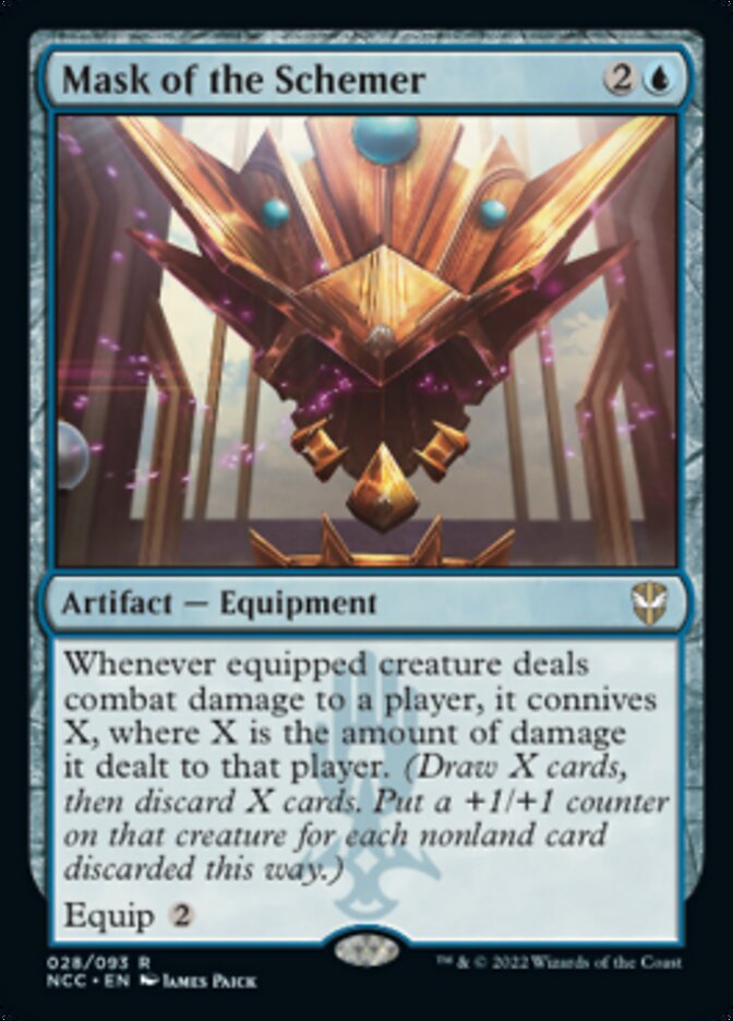 Mask of the Schemer [Streets of New Capenna Commander] | Jomio and Rueliete's Cards and Comics
