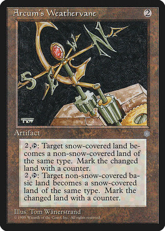 Arcum's Weathervane [Ice Age] | Jomio and Rueliete's Cards and Comics