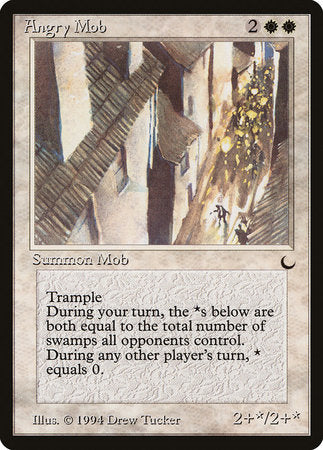 Angry Mob [The Dark] | Jomio and Rueliete's Cards and Comics