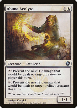 Abuna Acolyte [Scars of Mirrodin] | Jomio and Rueliete's Cards and Comics