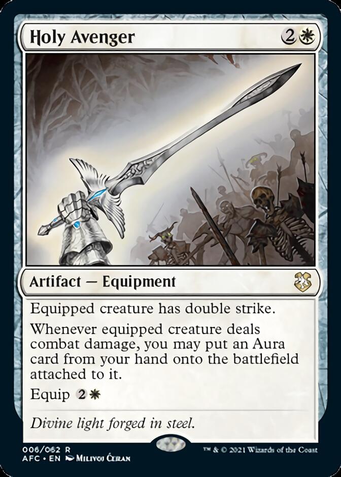 Holy Avenger [Dungeons & Dragons: Adventures in the Forgotten Realms Commander] | Jomio and Rueliete's Cards and Comics