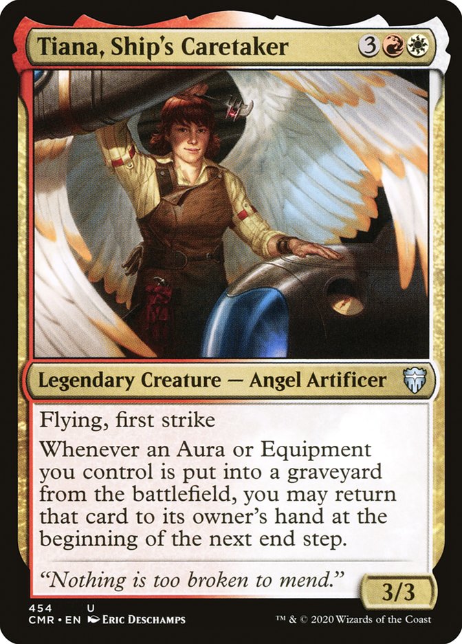 Tiana, Ship's Caretaker [Commander Legends] | Jomio and Rueliete's Cards and Comics