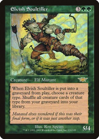 Elvish Soultiller [Legions] | Jomio and Rueliete's Cards and Comics