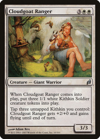 Cloudgoat Ranger [Lorwyn] | Jomio and Rueliete's Cards and Comics