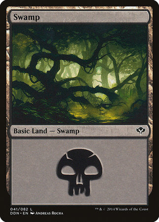 Swamp (41) [Duel Decks: Speed vs. Cunning] | Jomio and Rueliete's Cards and Comics