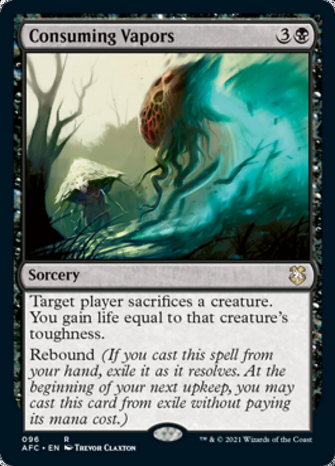 Consuming Vapors [Dungeons & Dragons: Adventures in the Forgotten Realms Commander] | Jomio and Rueliete's Cards and Comics