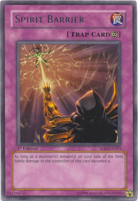 Spirit Barrier [SOD-EN051] Rare | Jomio and Rueliete's Cards and Comics