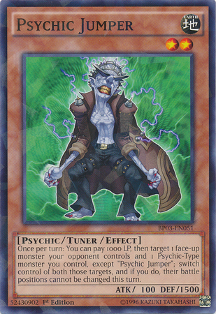 Psychic Jumper (Shatterfoil) [BP03-EN051] Common | Jomio and Rueliete's Cards and Comics