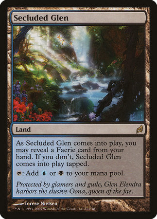 Secluded Glen [Lorwyn] | Jomio and Rueliete's Cards and Comics