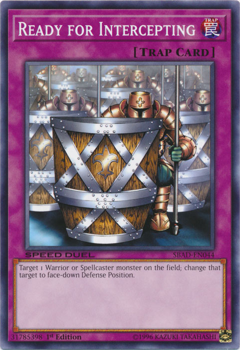 Ready for Intercepting [SBAD-EN044] Common | Jomio and Rueliete's Cards and Comics