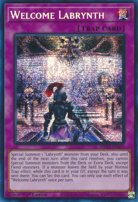 Welcome Labrynth [MP23-EN235] Prismatic Secret Rare | Jomio and Rueliete's Cards and Comics