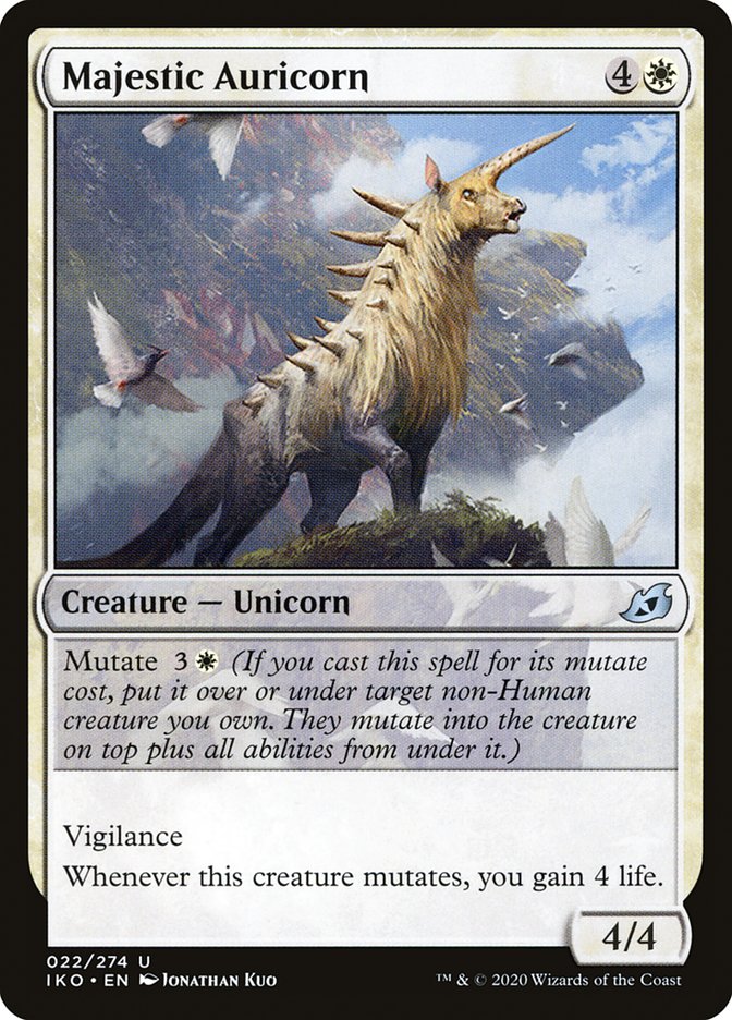 Majestic Auricorn [Ikoria: Lair of Behemoths] | Jomio and Rueliete's Cards and Comics