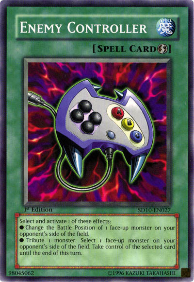 Enemy Controller [SD10-EN027] Common | Jomio and Rueliete's Cards and Comics