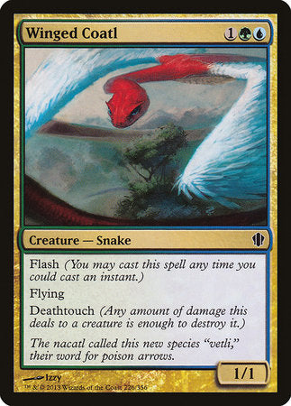 Winged Coatl [Commander 2013] | Jomio and Rueliete's Cards and Comics
