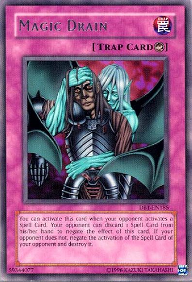 Magic Drain [DB1-EN185] Rare | Jomio and Rueliete's Cards and Comics
