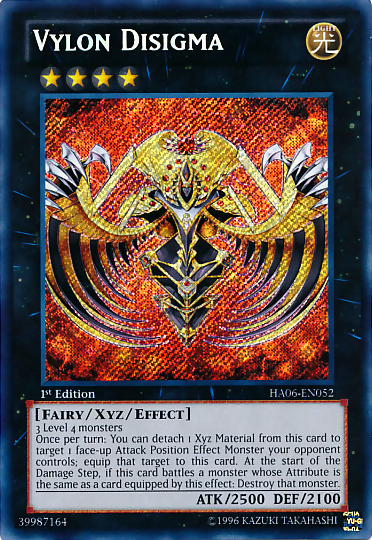Vylon Disigma [HA06-EN052] Secret Rare | Jomio and Rueliete's Cards and Comics