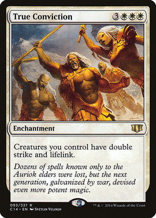 True Conviction [Commander 2014] | Jomio and Rueliete's Cards and Comics