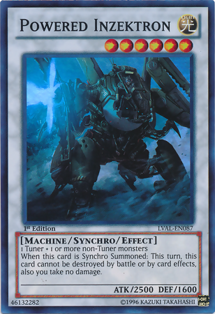 Powered Inzektron [LVAL-EN087] Super Rare | Jomio and Rueliete's Cards and Comics