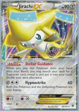 Jirachi EX (60/101) (Emerald King - Andrew Estrada) [World Championships 2014] | Jomio and Rueliete's Cards and Comics