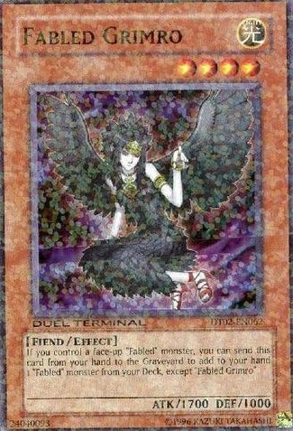 Fabled Grimro [DT02-EN062] Super Rare | Jomio and Rueliete's Cards and Comics