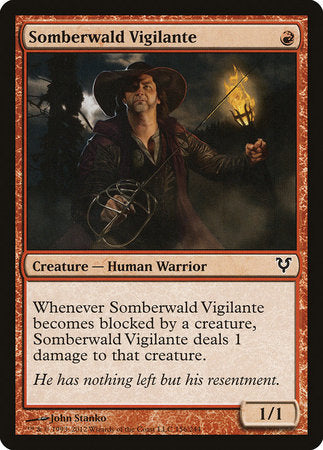 Somberwald Vigilante [Avacyn Restored] | Jomio and Rueliete's Cards and Comics