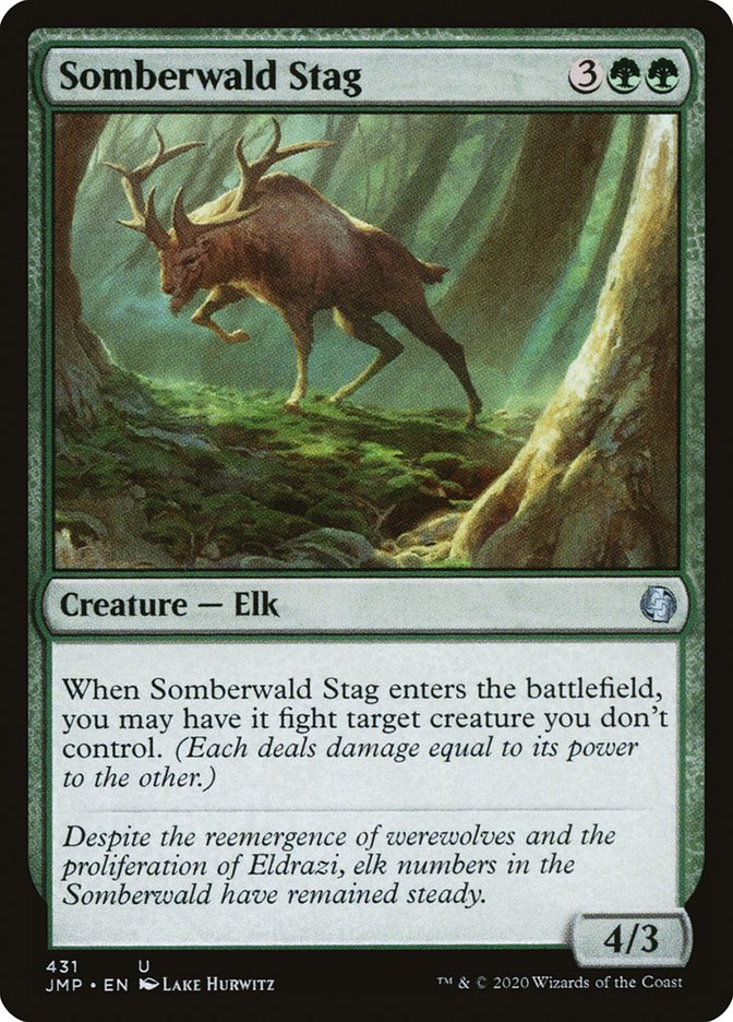 Somberwald Stag [Jumpstart] | Jomio and Rueliete's Cards and Comics