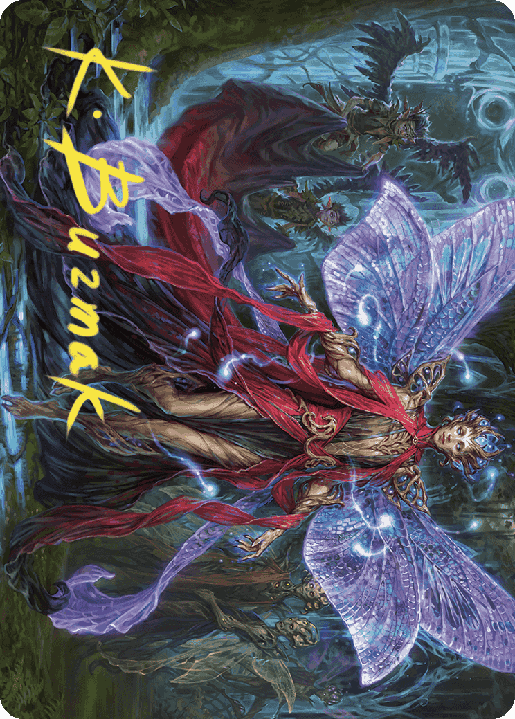 Tegwyll, Duke of Splendor Art Card (Gold-Stamped Signature) [Wilds of Eldraine Art Series] | Jomio and Rueliete's Cards and Comics