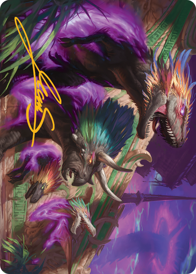 Burning Sun's Fury Art Card (Gold-Stamped Signature) [March of the Machine Art Series] | Jomio and Rueliete's Cards and Comics
