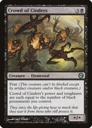 Crowd of Cinders [Duels of the Planeswalkers] | Jomio and Rueliete's Cards and Comics