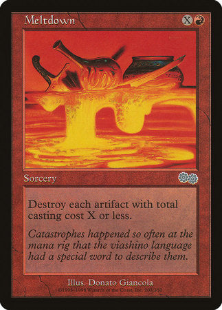 Meltdown [Urza's Saga] | Jomio and Rueliete's Cards and Comics