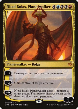 Nicol Bolas, Planeswalker [Archenemy: Nicol Bolas] | Jomio and Rueliete's Cards and Comics