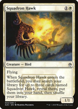 Squadron Hawk [Masters 25] | Jomio and Rueliete's Cards and Comics