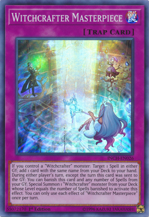 Witchcrafter Masterpiece [INCH-EN026] Super Rare | Jomio and Rueliete's Cards and Comics