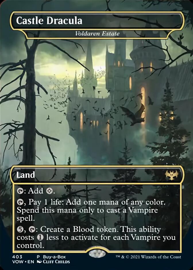 Voldaren Estate - Castle Dracula (Buy-A-Box) [Innistrad: Crimson Vow] | Jomio and Rueliete's Cards and Comics