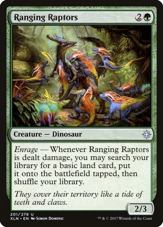 Ranging Raptors [Ixalan] | Jomio and Rueliete's Cards and Comics