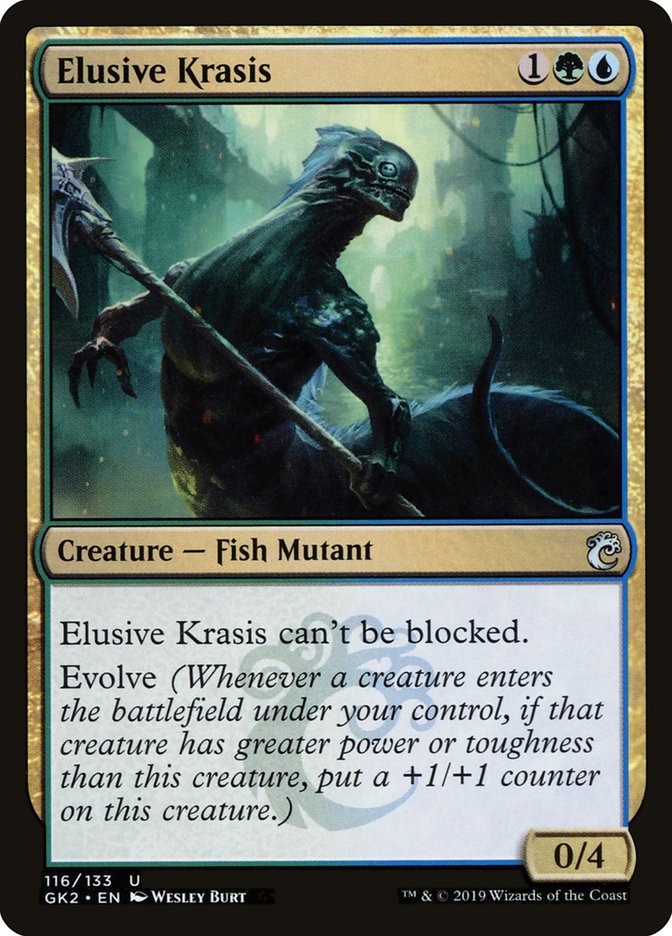 Elusive Krasis [Ravnica Allegiance Guild Kit] | Jomio and Rueliete's Cards and Comics