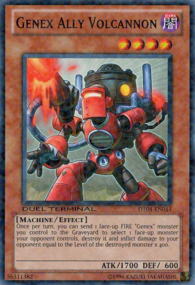 Genex Ally Volcannon [DT04-EN014] Common | Jomio and Rueliete's Cards and Comics