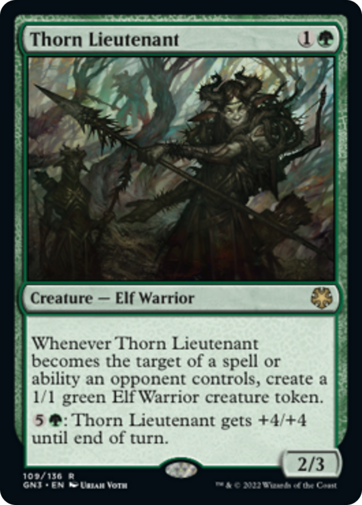 Thorn Lieutenant [Game Night: Free-for-All] | Jomio and Rueliete's Cards and Comics