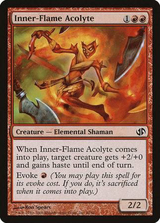 Inner-Flame Acolyte [Duel Decks: Jace vs. Chandra] | Jomio and Rueliete's Cards and Comics