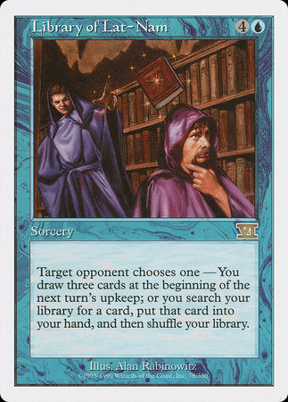 Library of Lat-Nam [Classic Sixth Edition] | Jomio and Rueliete's Cards and Comics