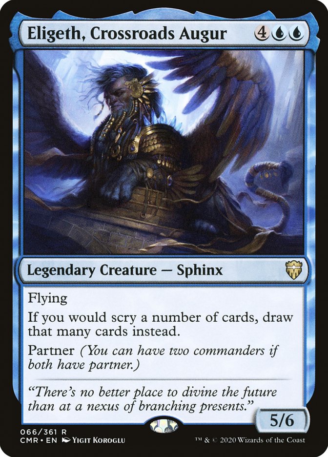 Eligeth, Crossroads Augur [Commander Legends] | Jomio and Rueliete's Cards and Comics