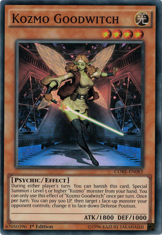 Kozmo Goodwitch [CORE-EN083] Super Rare | Jomio and Rueliete's Cards and Comics