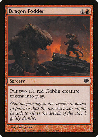 Dragon Fodder [Shards of Alara] | Jomio and Rueliete's Cards and Comics