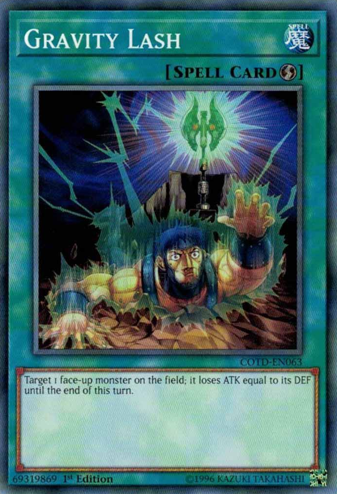 Gravity Lash [COTD-EN063] Common | Jomio and Rueliete's Cards and Comics