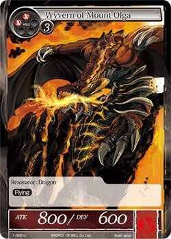 Wyvern of Mount Olga (1-068) [The Dawn of Valhalla] | Jomio and Rueliete's Cards and Comics