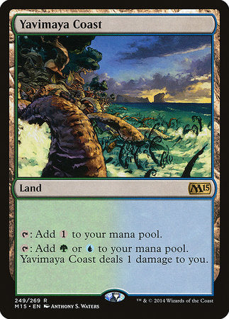 Yavimaya Coast [Magic 2015] | Jomio and Rueliete's Cards and Comics