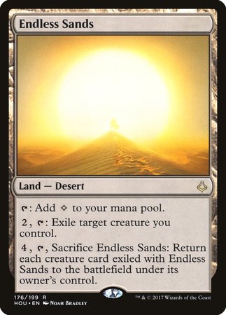 Endless Sands [Hour of Devastation] | Jomio and Rueliete's Cards and Comics