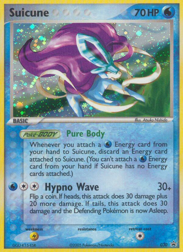 Suicune (030) [Nintendo: Black Star Promos] | Jomio and Rueliete's Cards and Comics
