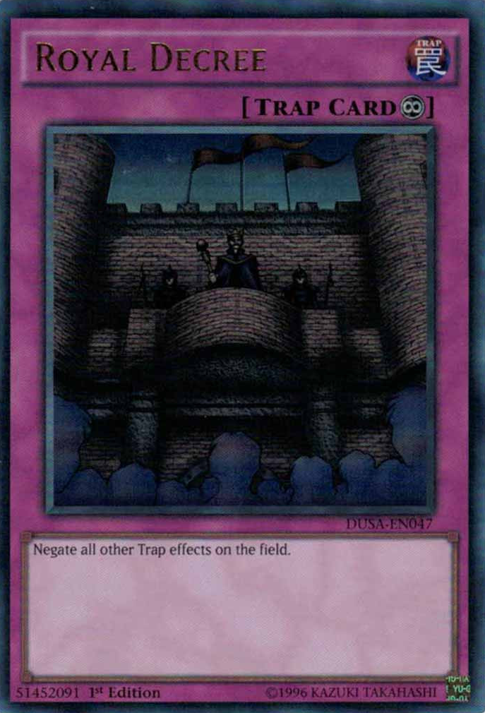 Royal Decree [DUSA-EN047] Ultra Rare | Jomio and Rueliete's Cards and Comics